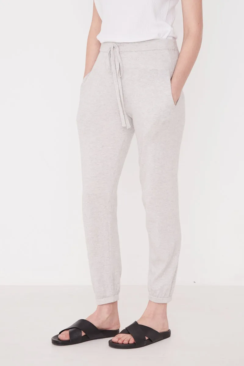 Assembly Label - Cotton Cashmere Lounge Pant - Grey Marle
