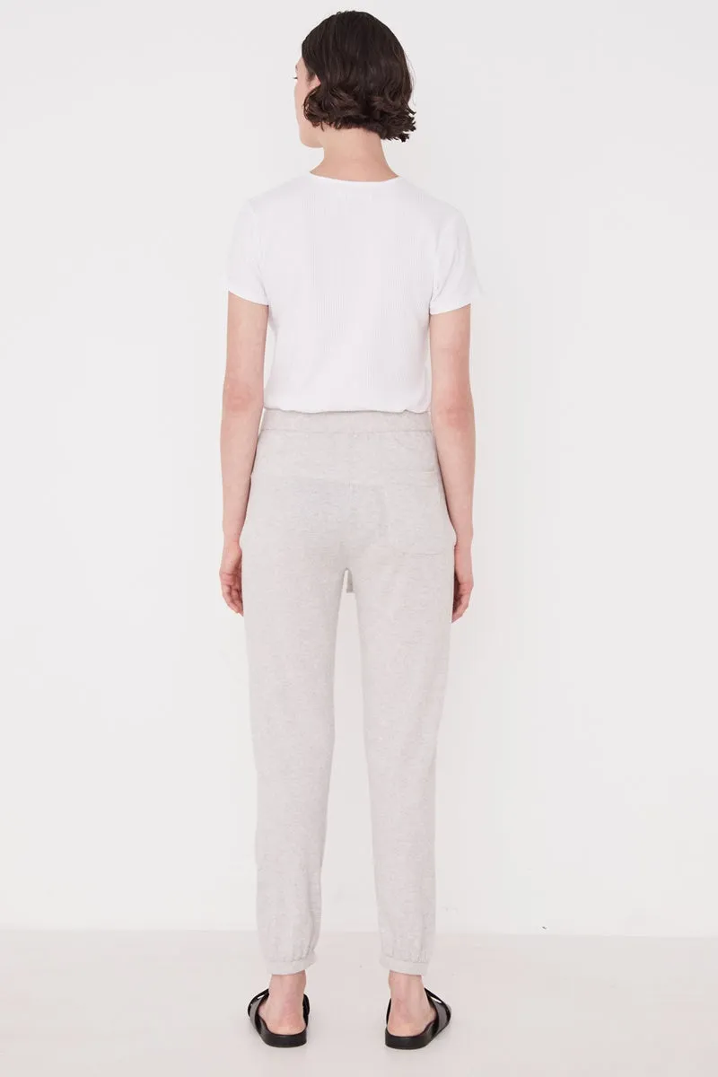 Assembly Label - Cotton Cashmere Lounge Pant - Grey Marle