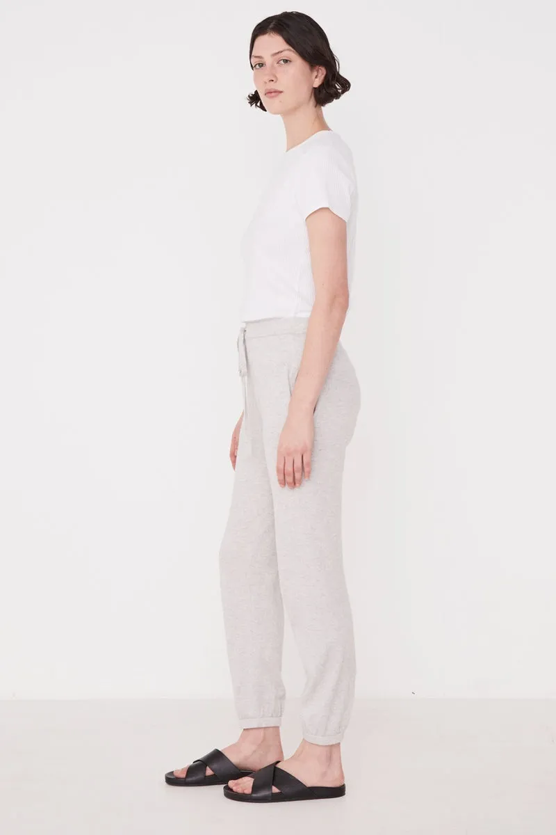 Assembly Label - Cotton Cashmere Lounge Pant - Grey Marle