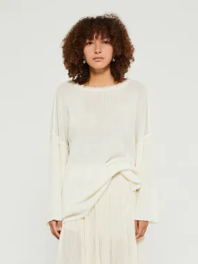 Billa Oversized Sweater in Off-White