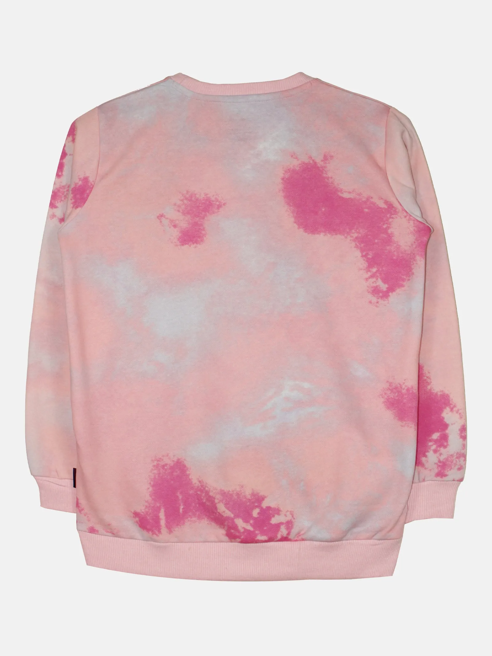 Boys Printed Round Neck Fleece Sweatshirt