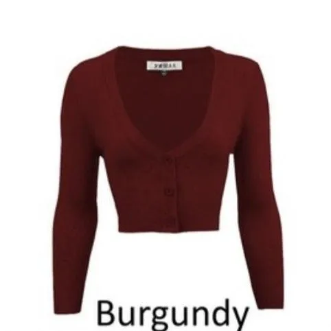 Cardigan 3/4 Length