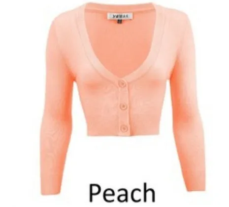 Cardigan 3/4 Length