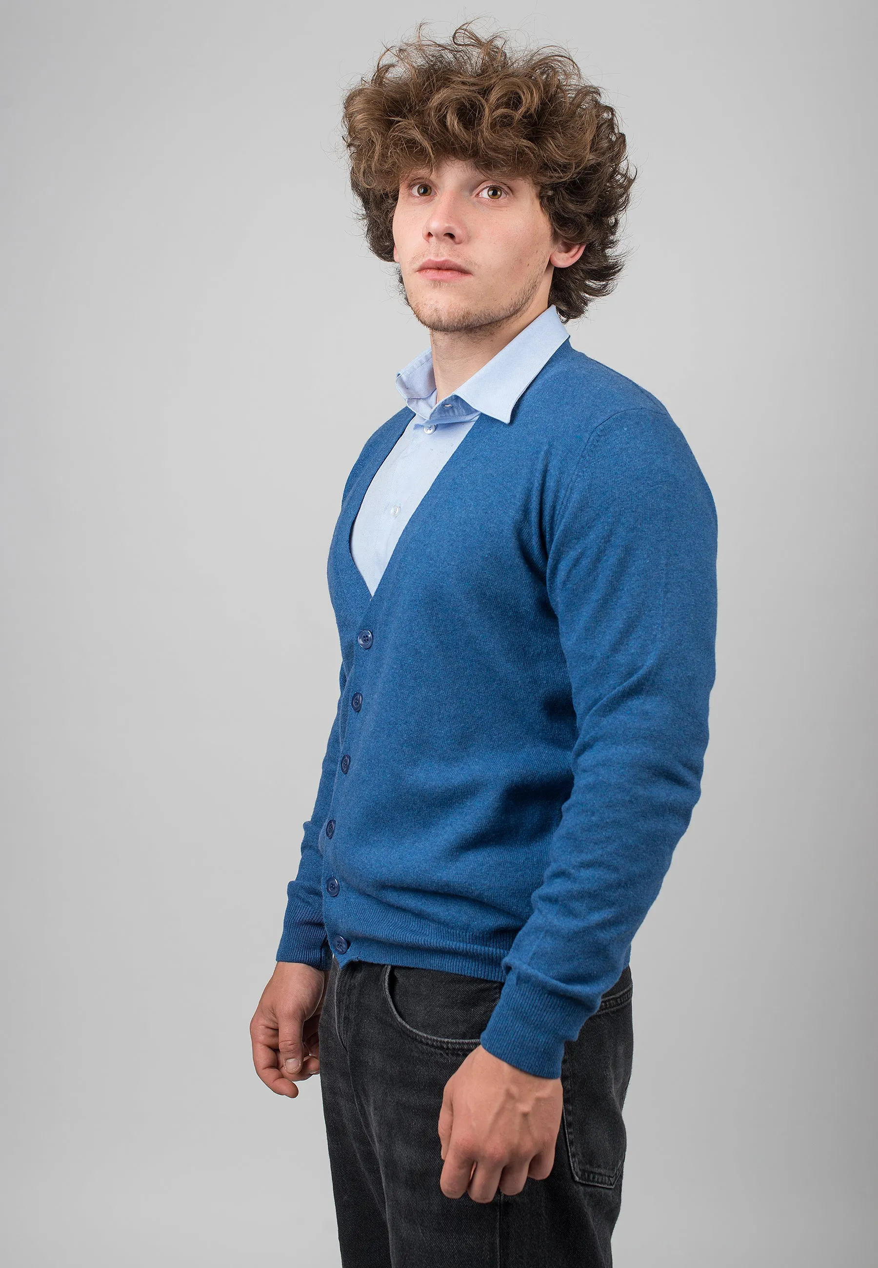 Cardigan misto cashmere