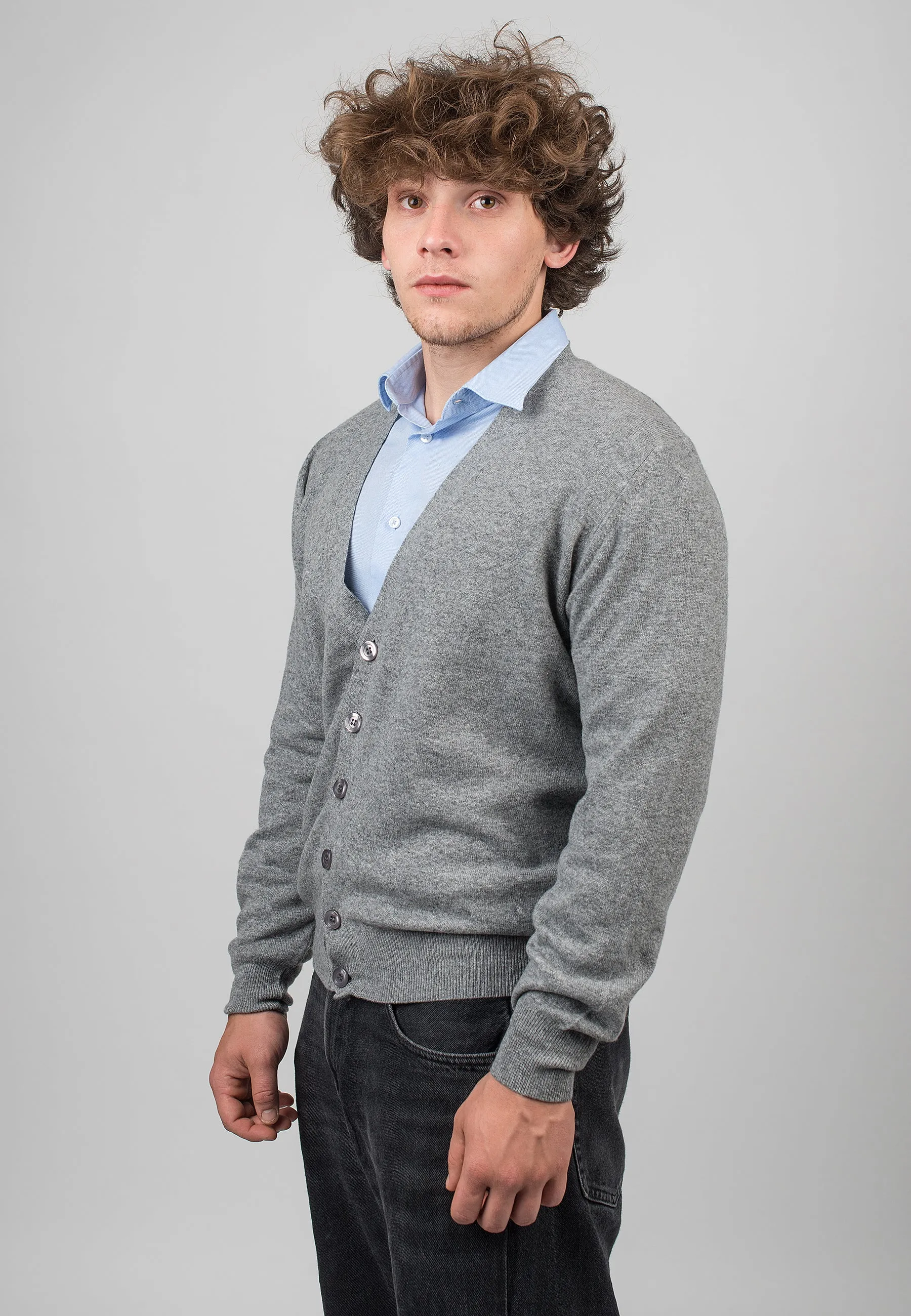 Cardigan misto cashmere
