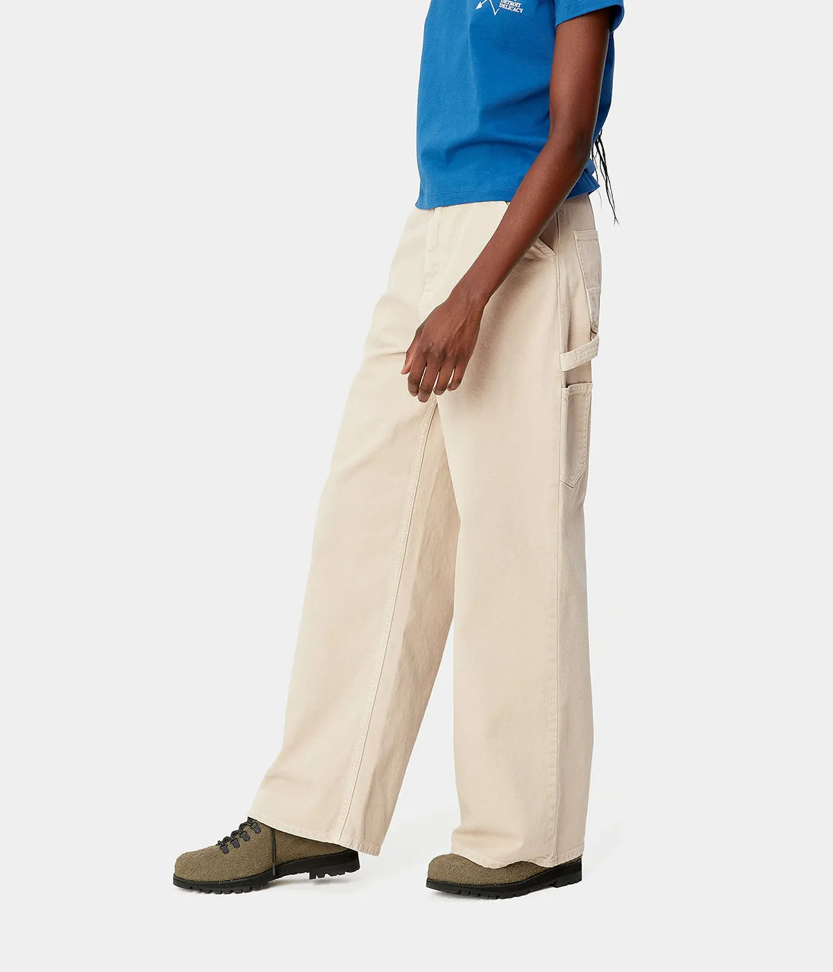 CARHARTT WIP WOMENS JENS PANT I033142 TONIC STONE DYED