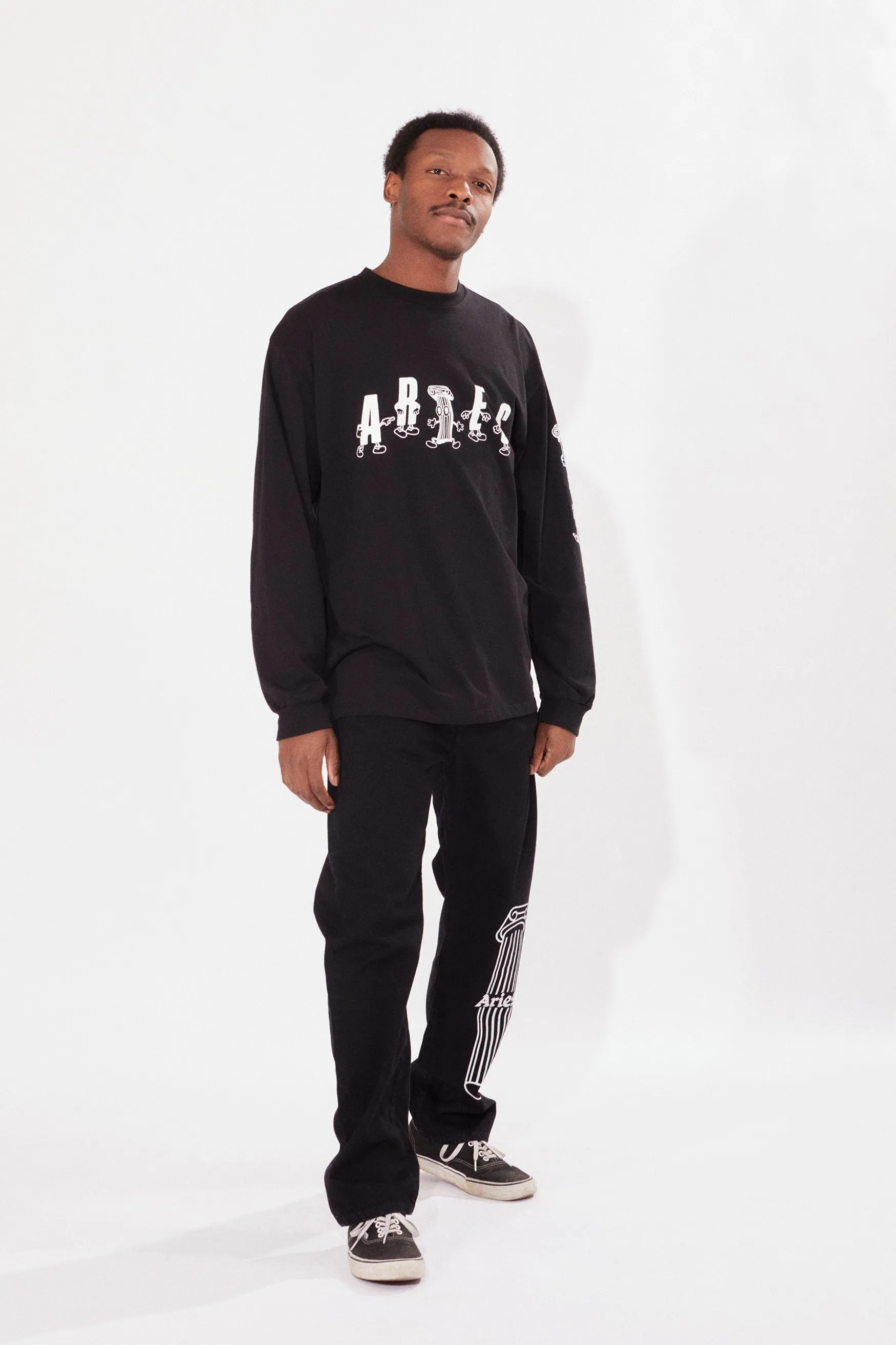Cartoon Columns Tee