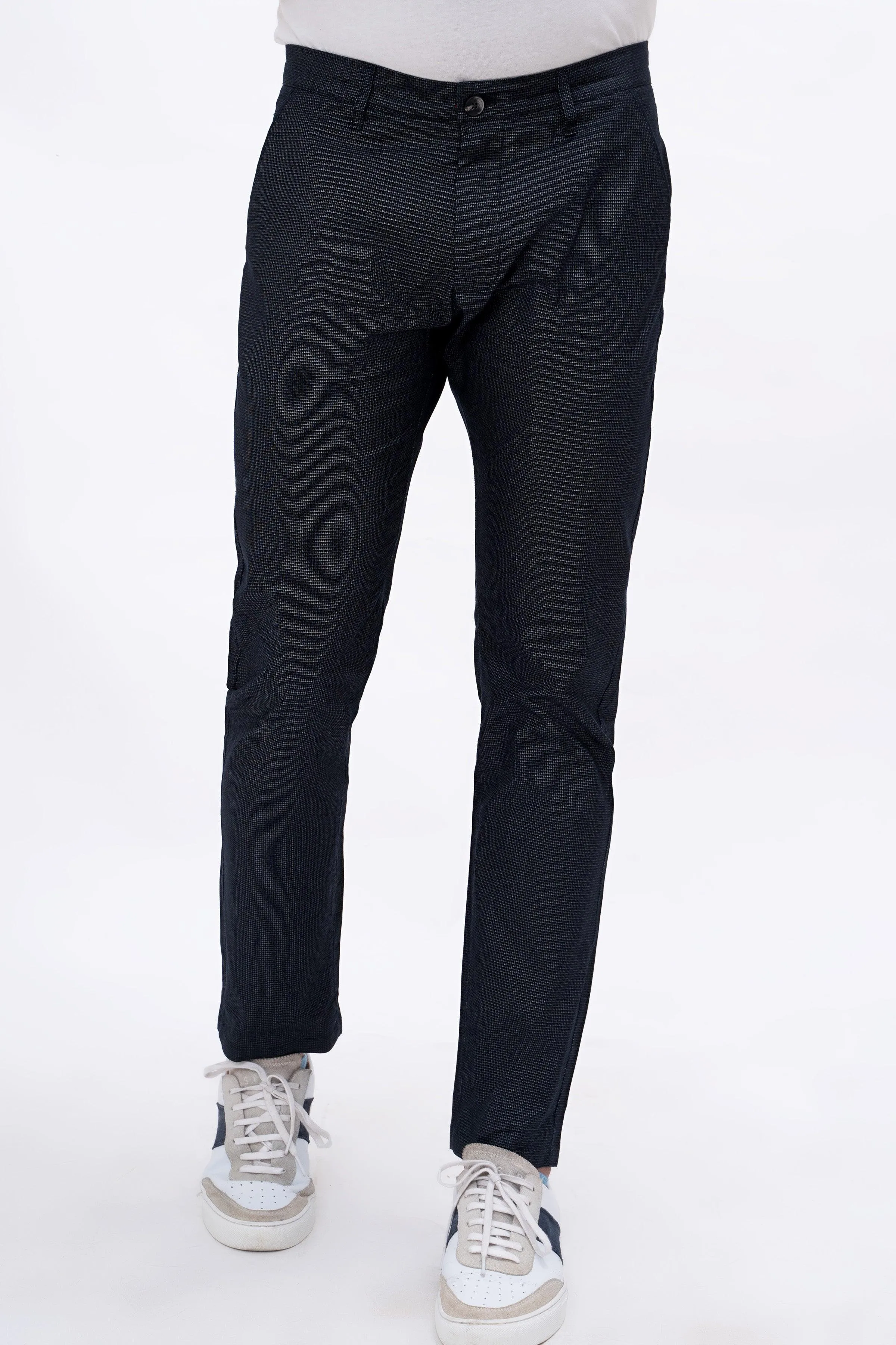 CASUAL PANT CROSS POCKET NAVY BLACK