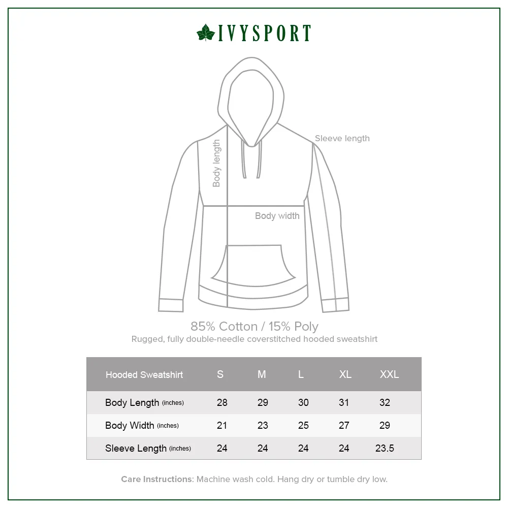 Heather Grey Cornell Essential Hooded Sweatshirt with Ultimate Comfort