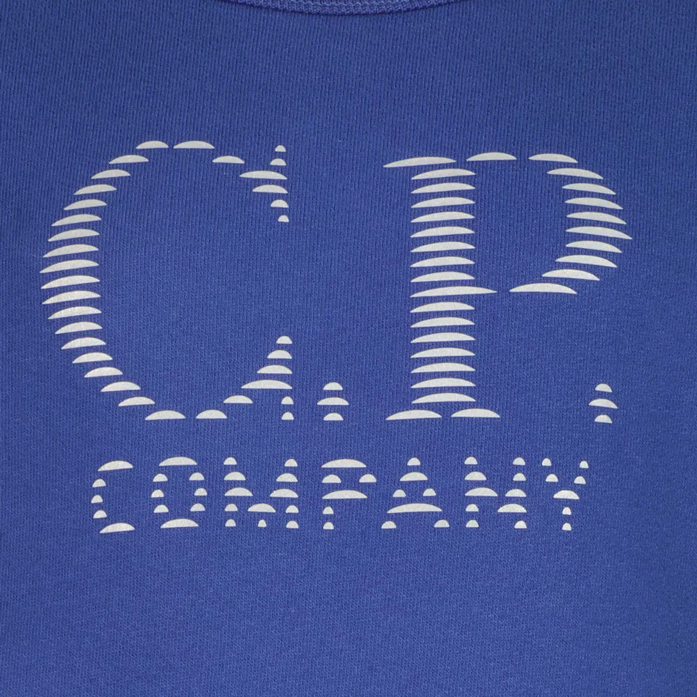 C.P. Junior Crewneck Logo Print Sweatshirt