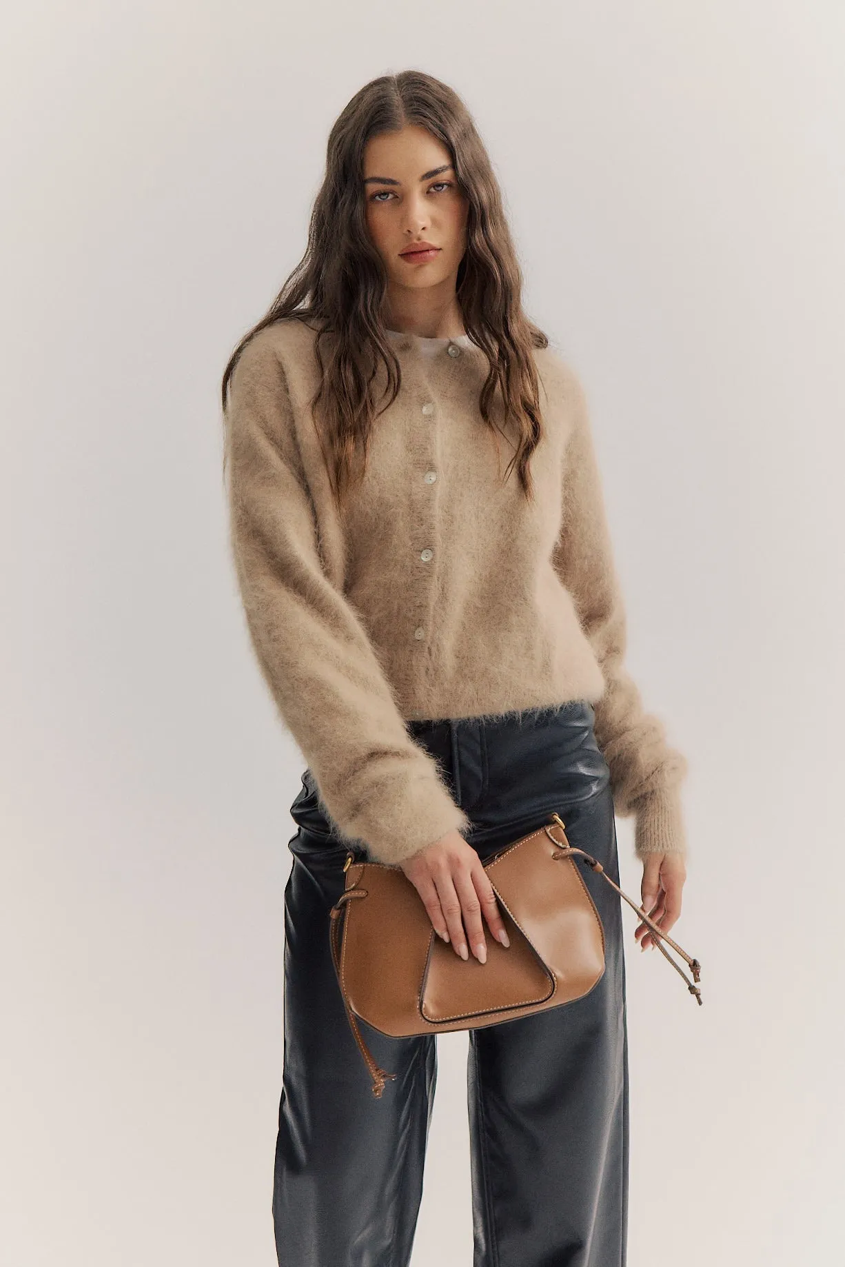 Frankie Cardigan - Latte