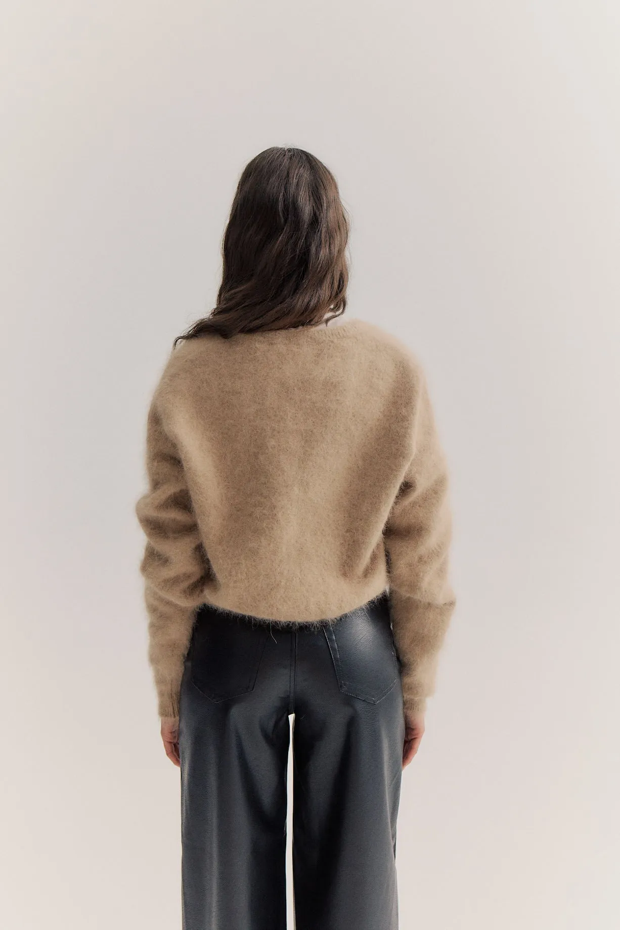 Frankie Cardigan - Latte