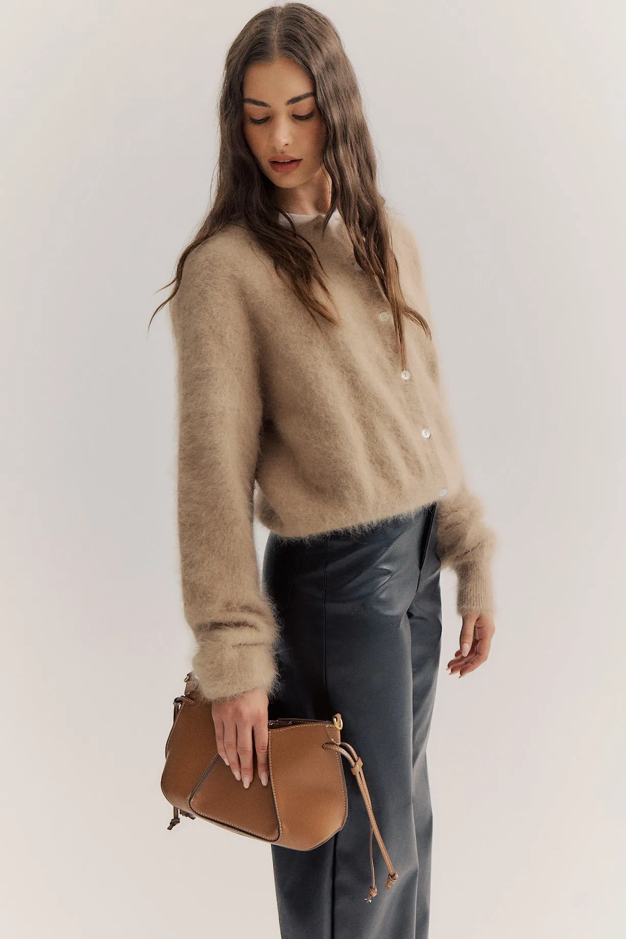 Frankie Cardigan - Latte