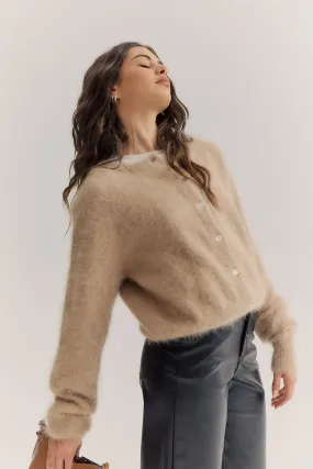 Frankie Cardigan - Latte