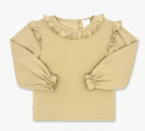 Kennedy Khaki Evelyn Blouse Long Sleeve