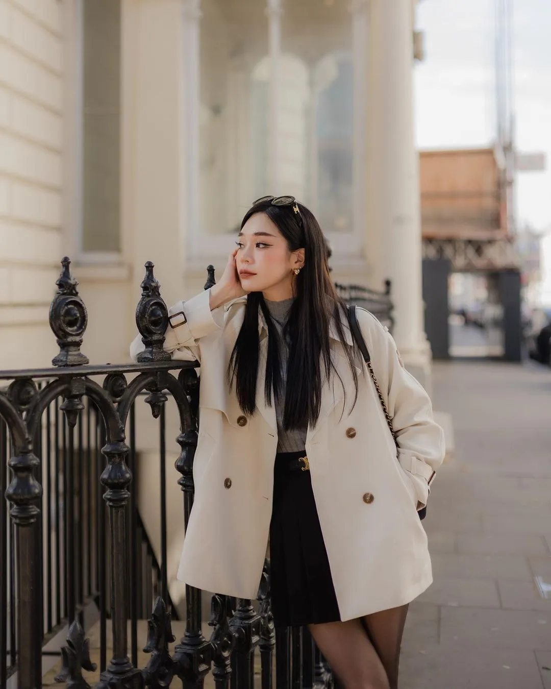 Mid-length Trenchcoat