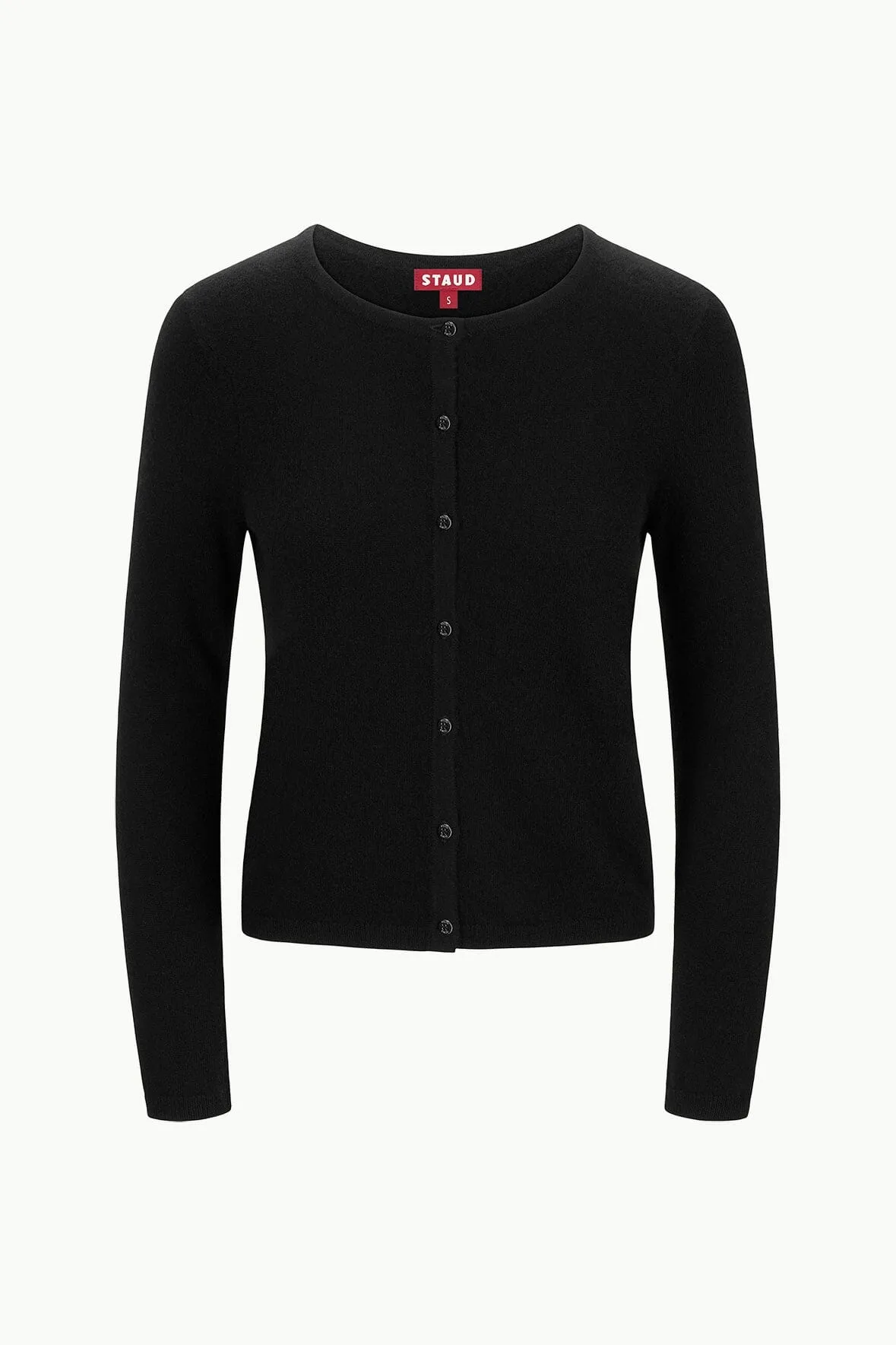 MIDNIGHT CASHMERE CARDIGAN | BLACK