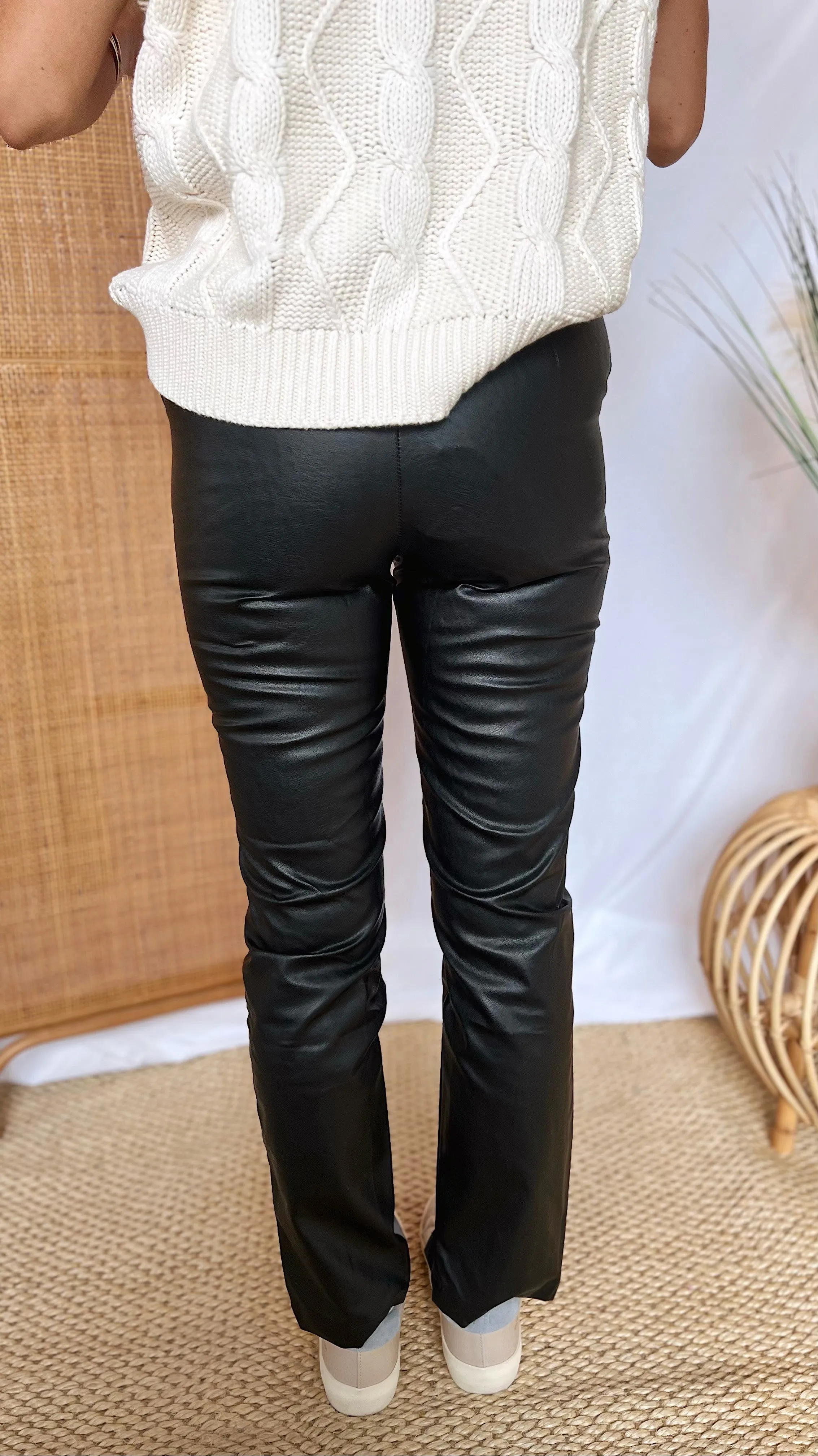 Milani Faux Leather Pants