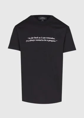 NEIGHBORHOOD: FELLAS SS TEE [BLACK]