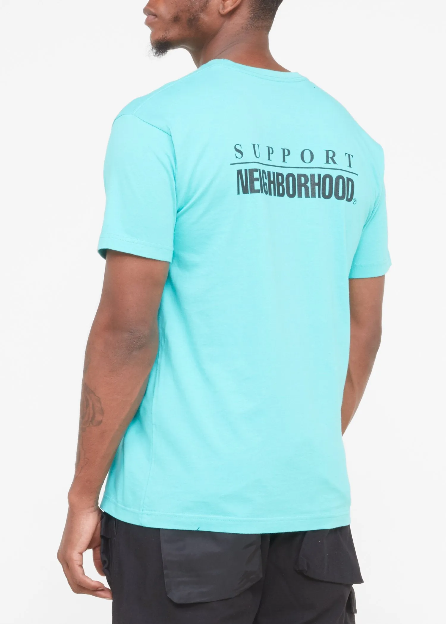 NEIGHBORHOOD: FELLAS SS TEE [MINT]