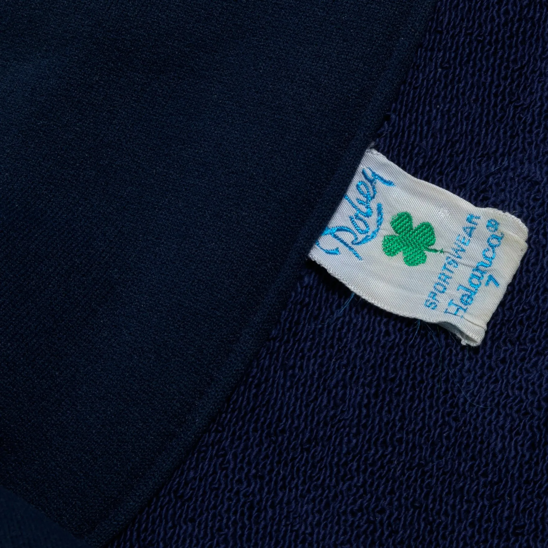 Nylon Blend Fleece Double Knit Stripe Track Jacket