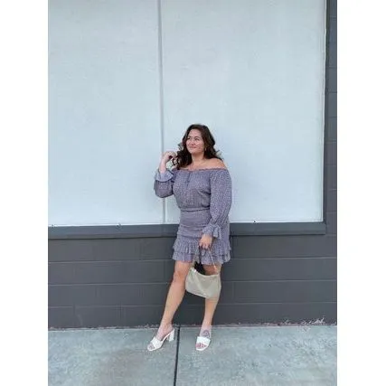 Something Special Smocked Mini Dress