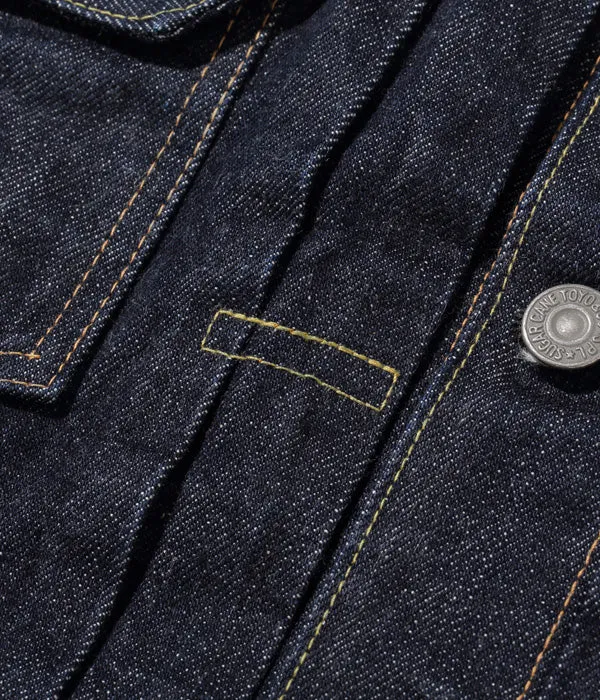 Classic 1953A Style Denim Jacket by Sugarcane - High-Quality, Durable, and Stylish