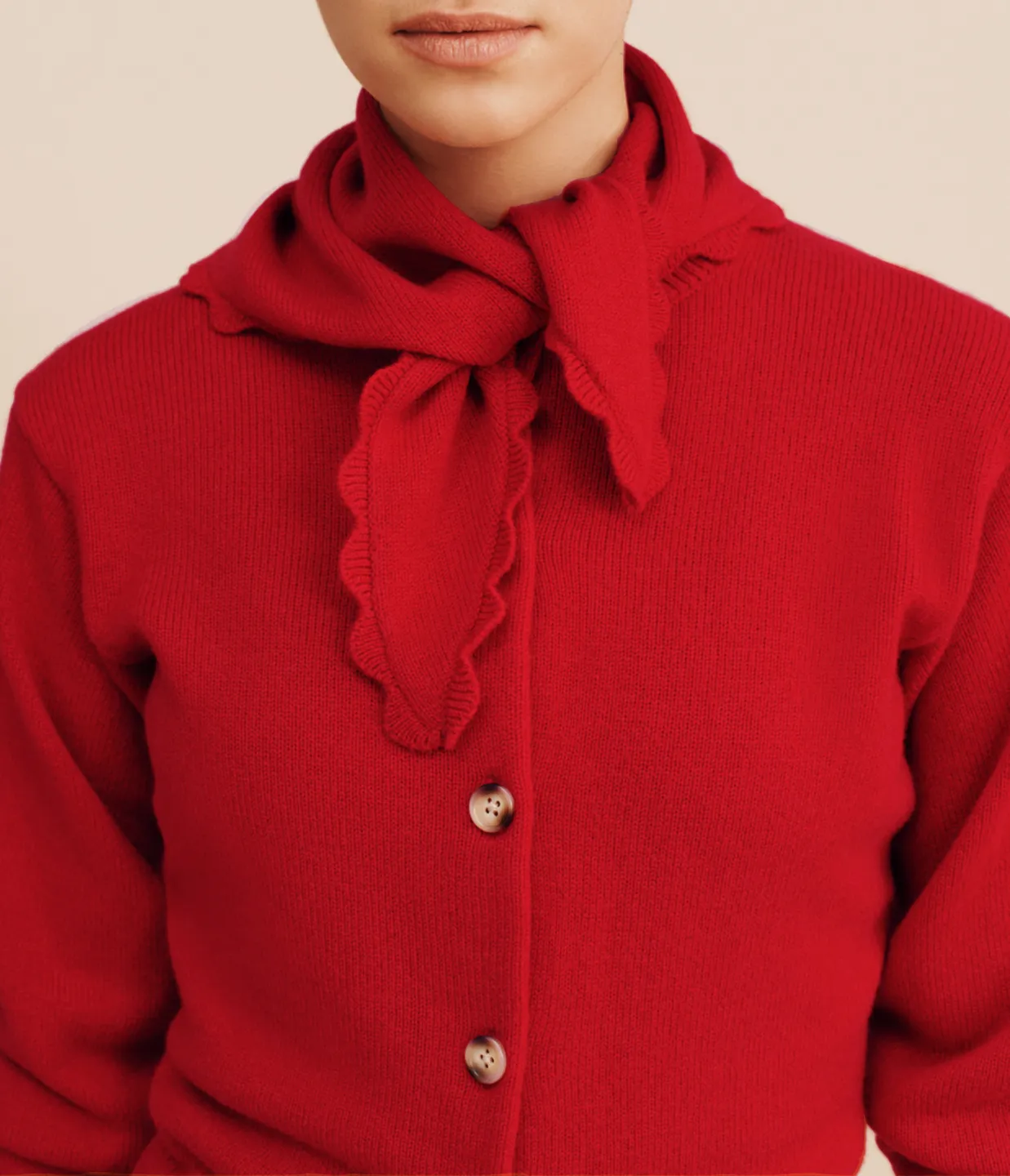 Teresa Cardigan in Strawberry