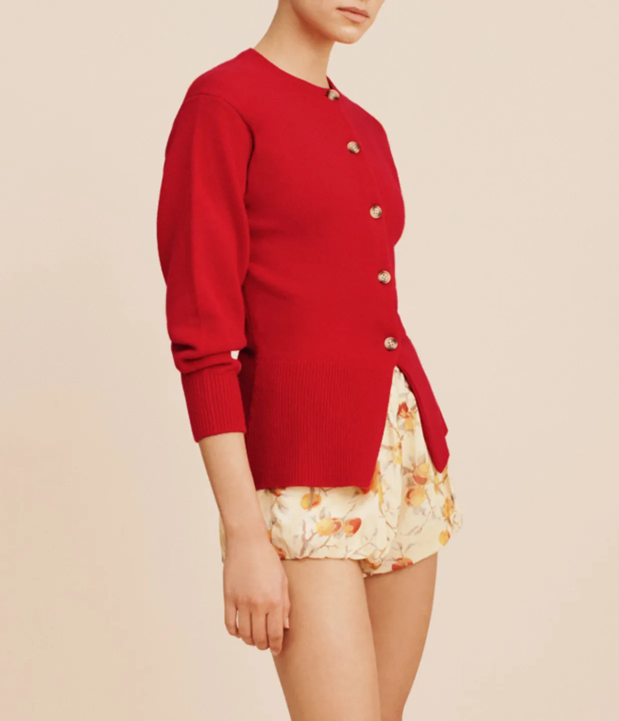 Teresa Cardigan in Strawberry