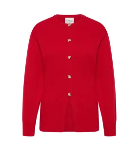 Teresa Cardigan in Strawberry