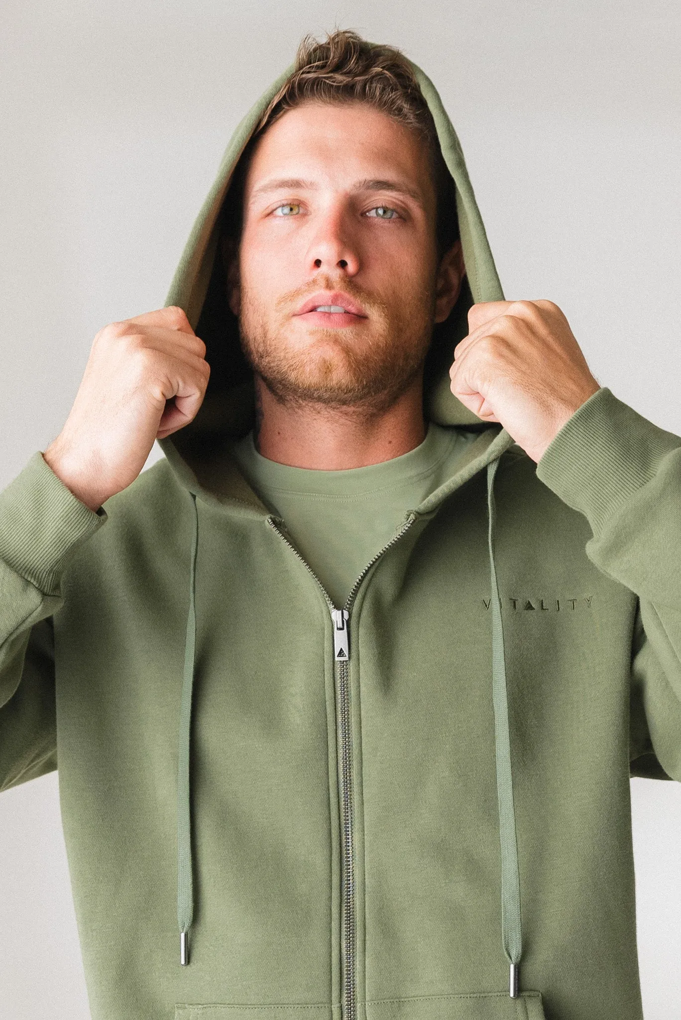 Vitality Uni Cozy Zip - Willow
