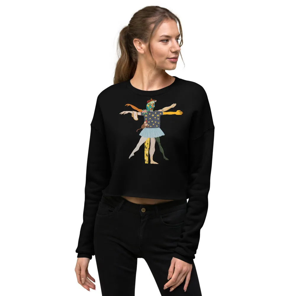 Vitruvian Crop Sweatshirt