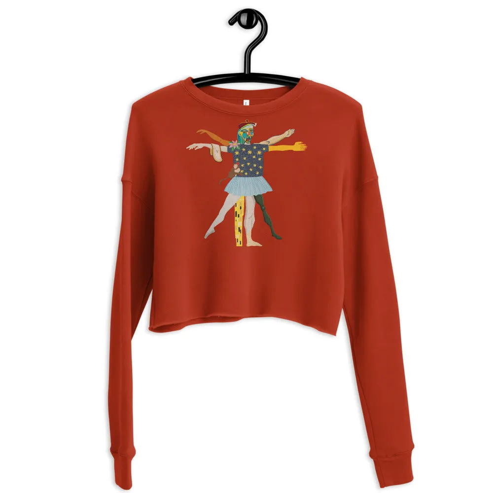 Vitruvian Crop Sweatshirt