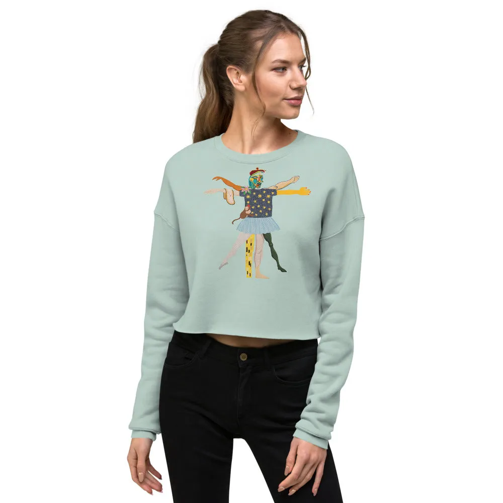 Vitruvian Crop Sweatshirt