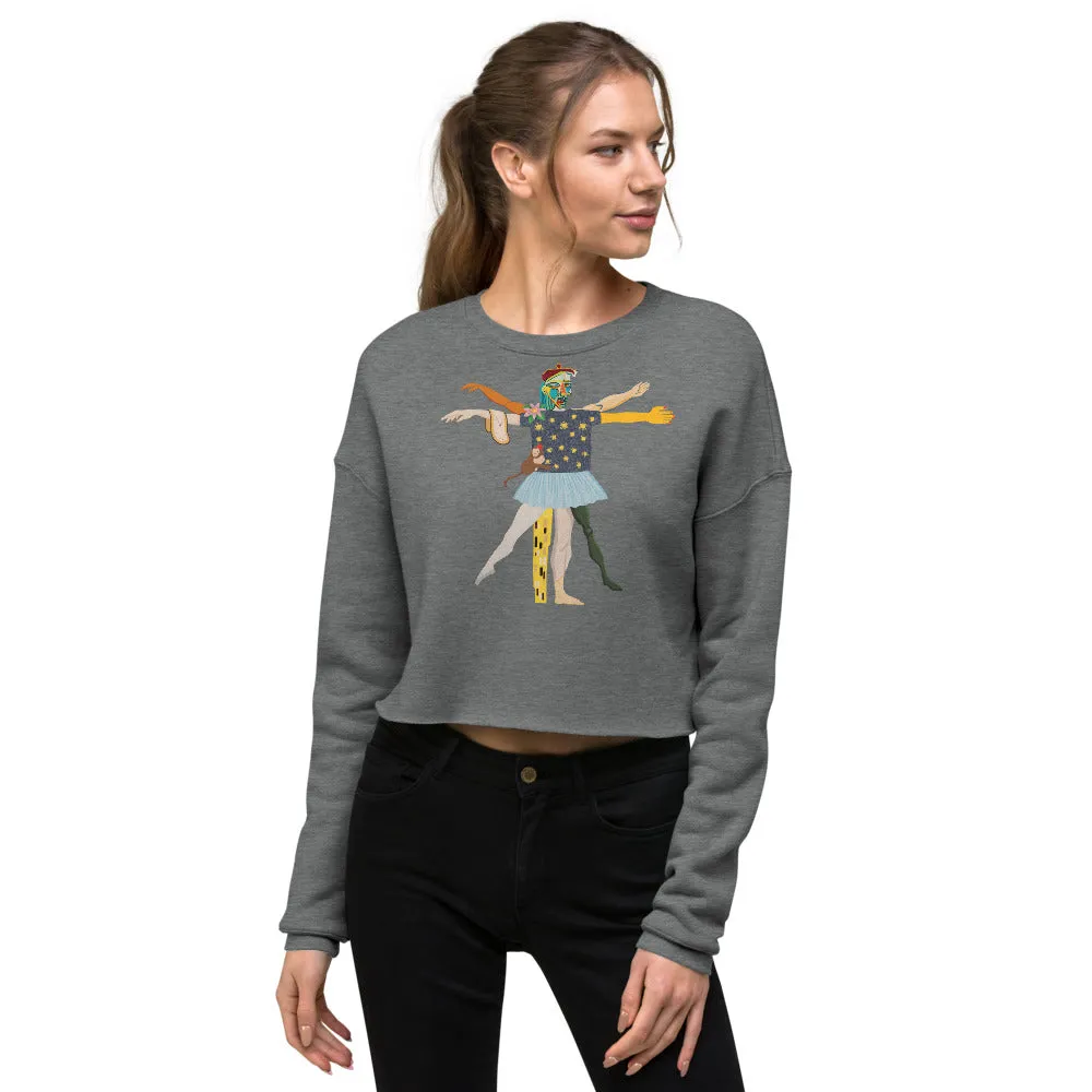 Vitruvian Crop Sweatshirt