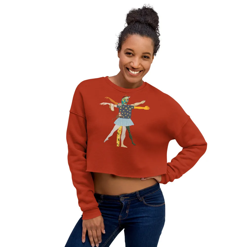 Vitruvian Crop Sweatshirt