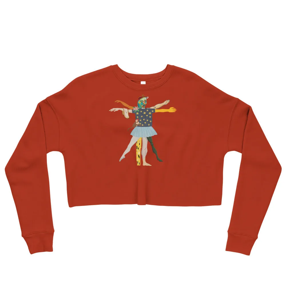 Vitruvian Crop Sweatshirt