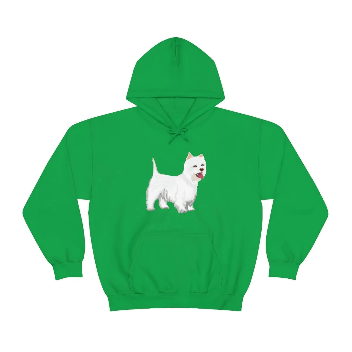 West Highland White Terrier Unisex Heavy Blend™ Hooded Sweatshirt, S - 5XL, Cotton/Polyester, FREE Shipping, Made in USA!!