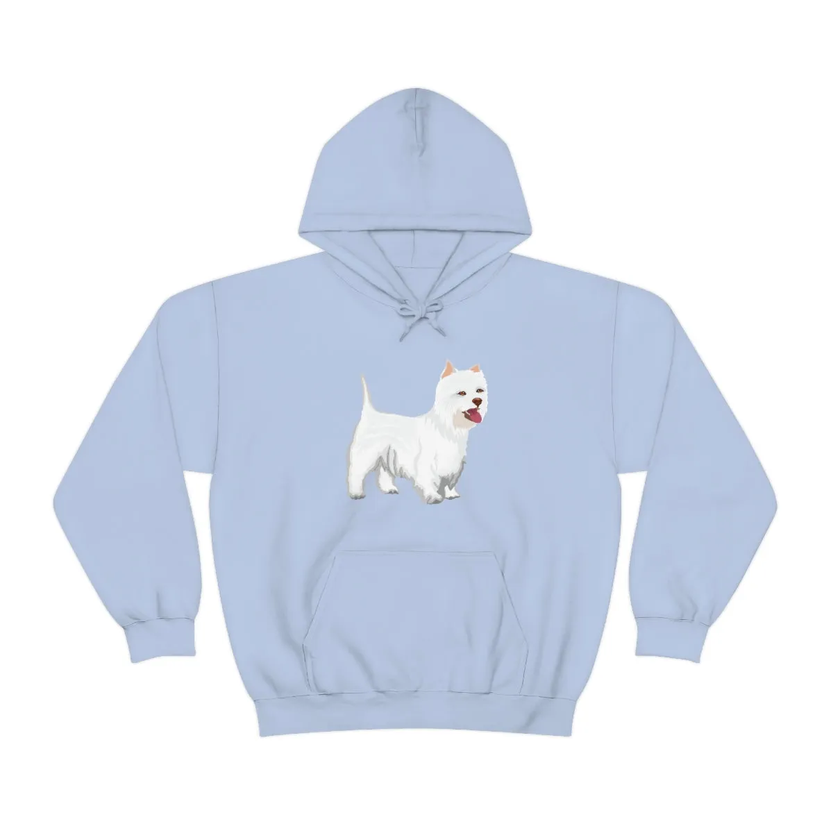 West Highland White Terrier Unisex Heavy Blend™ Hooded Sweatshirt, S - 5XL, Cotton/Polyester, FREE Shipping, Made in USA!!