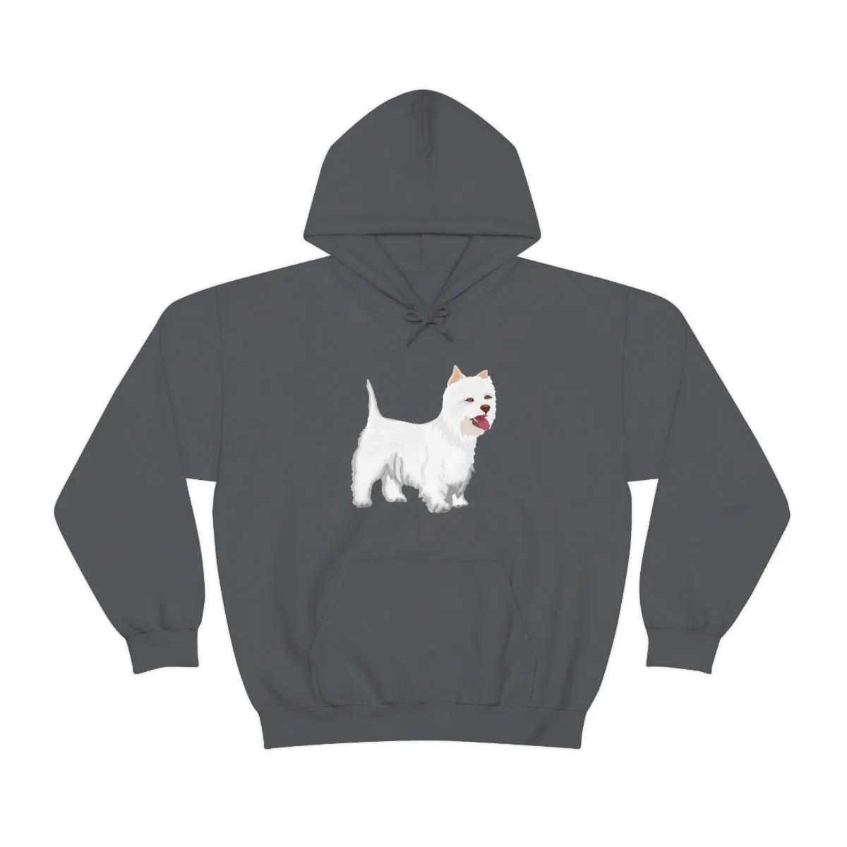 West Highland White Terrier Unisex Heavy Blend™ Hooded Sweatshirt, S - 5XL, Cotton/Polyester, FREE Shipping, Made in USA!!