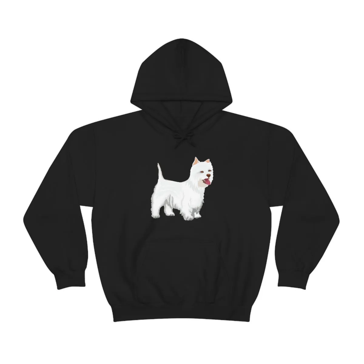 West Highland White Terrier Unisex Heavy Blend™ Hooded Sweatshirt, S - 5XL, Cotton/Polyester, FREE Shipping, Made in USA!!