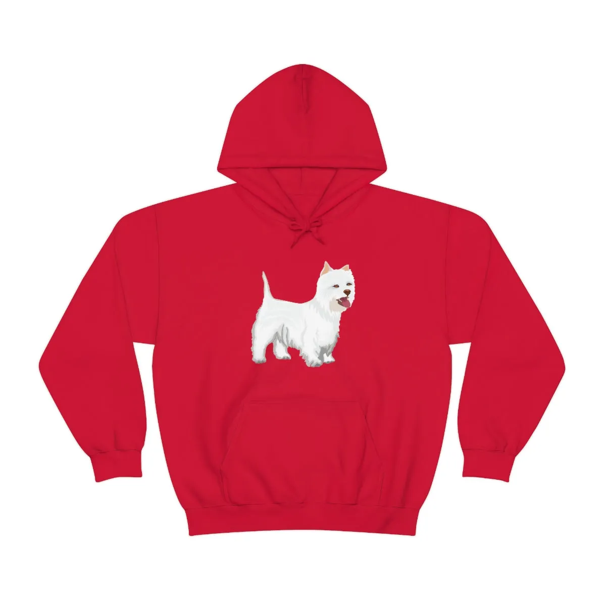 West Highland White Terrier Unisex Heavy Blend™ Hooded Sweatshirt, S - 5XL, Cotton/Polyester, FREE Shipping, Made in USA!!