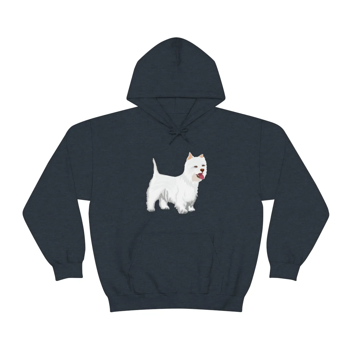 West Highland White Terrier Unisex Heavy Blend™ Hooded Sweatshirt, S - 5XL, Cotton/Polyester, FREE Shipping, Made in USA!!