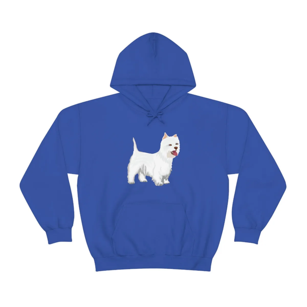 West Highland White Terrier Unisex Heavy Blend™ Hooded Sweatshirt, S - 5XL, Cotton/Polyester, FREE Shipping, Made in USA!!