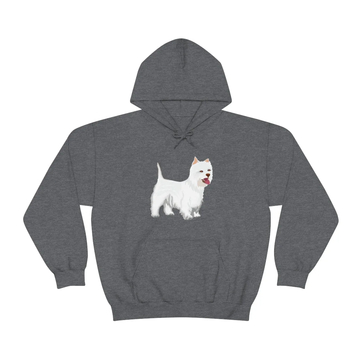 West Highland White Terrier Unisex Heavy Blend™ Hooded Sweatshirt, S - 5XL, Cotton/Polyester, FREE Shipping, Made in USA!!